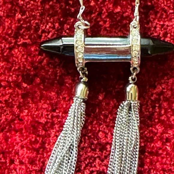 WHBM Necklace with tassels - Picture 2 of 11